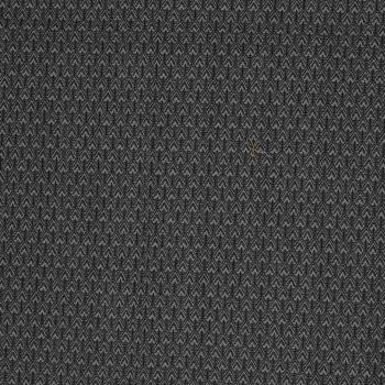 Bengalin Jacquard, schwarz-taupe